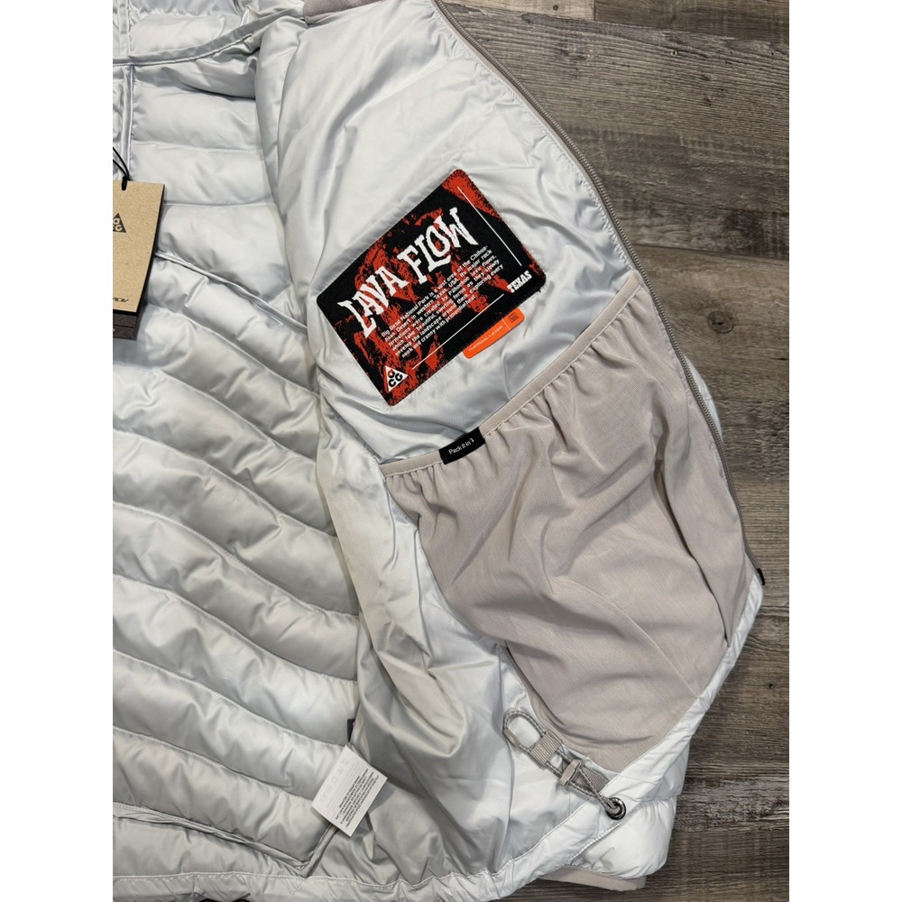 Nike ACG Lava Flow Therma-Fit ADV Jacket White Photon Dust HM9963-025 - Picture 12 of 16